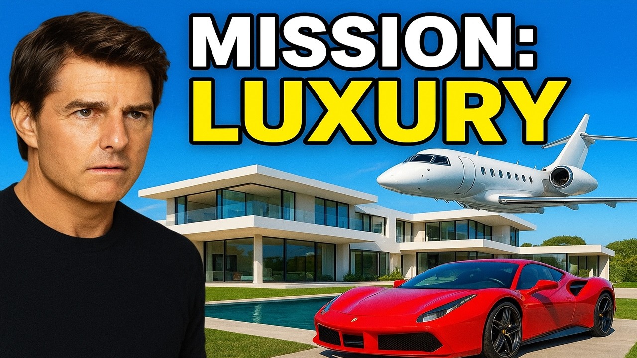 Безумный образ жизни Тома Круза: частные самолеты, особняки и власть в Голливуде.