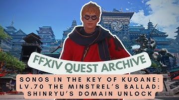 Lv.70 Unlocking The Minstrel