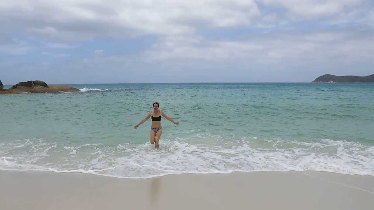 Swimming at Little Waterloo Bay YouTube