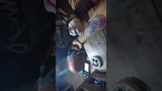 Tattoo Doraemon...Keren mas nya yang natto pake 1 tangan kiri !!! @Kidal_tattoo