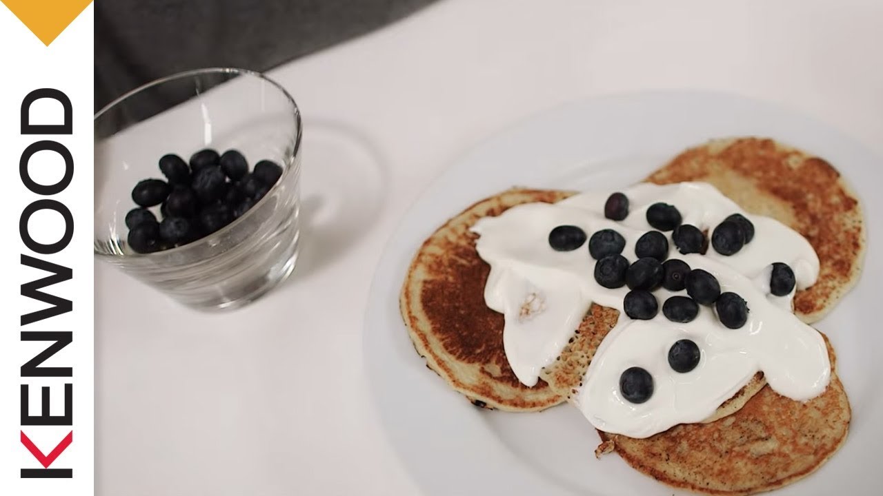 Protein Pancakes Recipe Demonstrated with Kenwood Sport2Go YouTube