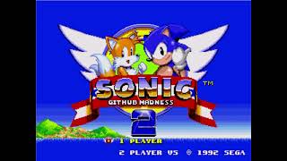 Title Screen - Sonic 2 Github Madness
