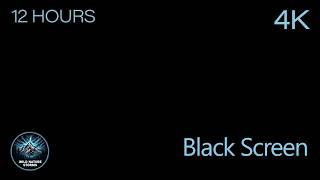 Dark Rainfall | 12 Hours of Black Screen Rain, Soft Thunder & Midnight Storm Ambience screenshot 3