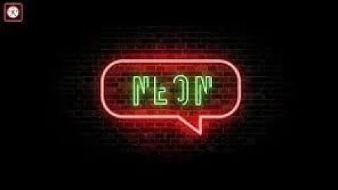 How To Make Neon Intro || Neon Text Animation In Kinemaster - Tutorial