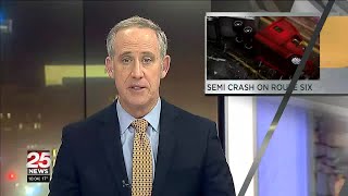 Route 6 semi crash