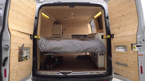Ford Transit Custom DIY Van conversion overview - Get your inspiration