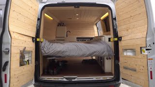 Ford Transit Custom DIY Van conversion overview  Get your inspiration