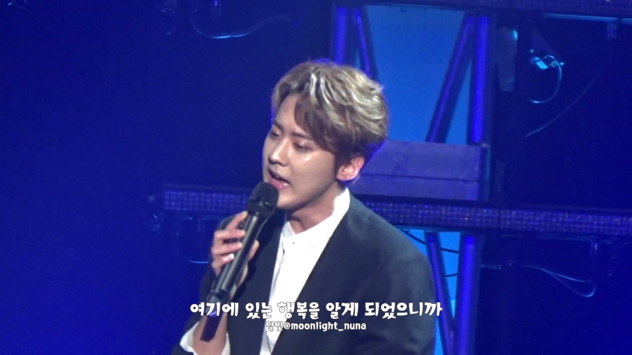 161217 틴탑(TEEN TOP) 천지(CHUNJI) Solo Stage - 해바라기의 약속 Christmas Special Concert in Tokyo