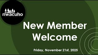 New Member Orientation (2025)