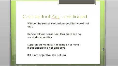 Blackburn on Primary and Secondary Qualities