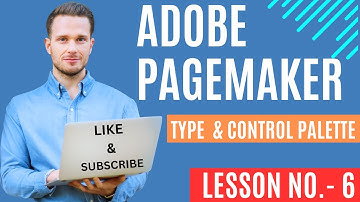 Layout menu & control palette of Adobe Pagemaker #adobe #pagemaker #layout #menu