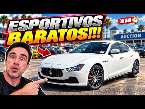 From 370Z to Maserati 😮 Cheap sports car finds at auction