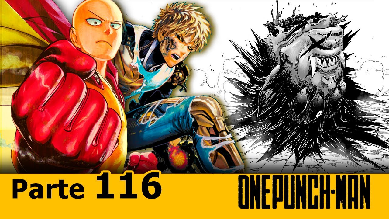 One-Punch Man #116 - BRUTAL!! SAITAMA VS GOUKETSU!! eiichiro meaning