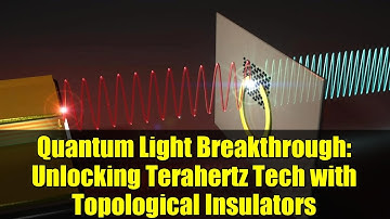 Quantum Light Breakthrough: Unlocking Terahertz Tech with Topological Insulators