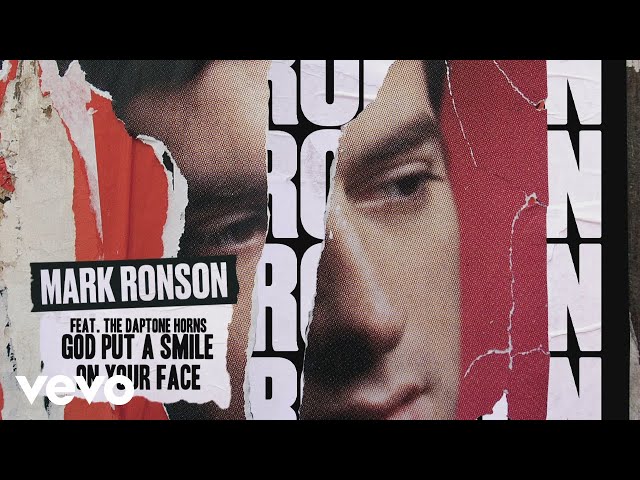 MARK RONSON - GOD PUT A SMILE UPON YOUR FACE