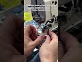 Button Attaching Machine in Action! #SewingMachine #IndustrialSewing #GarmentManufacturing #shorts