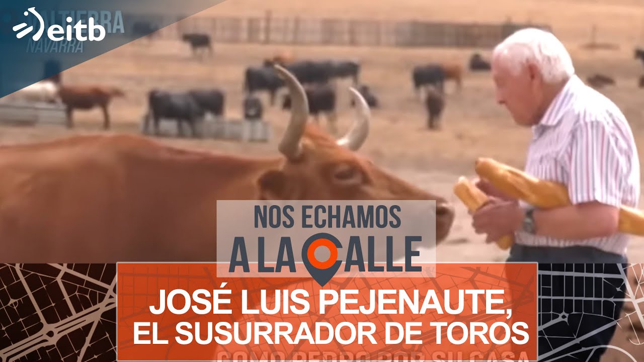 Conocemos en Valtierra a José Luis Pejenaute, el susurrador de toros