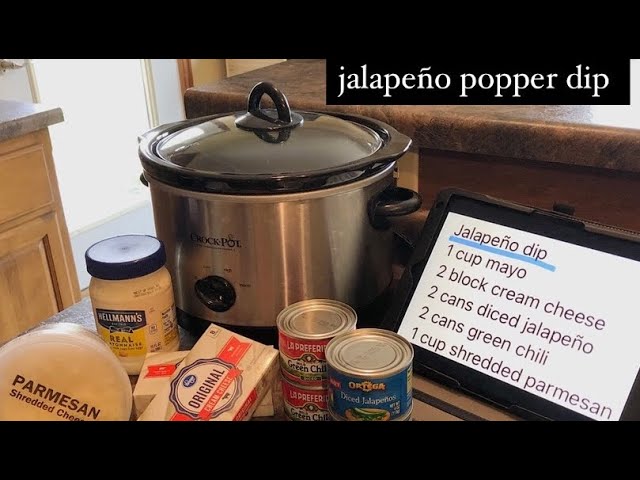 Crock Pot Jalapeño Popper Corn Dip (+Video) - The Country Cook