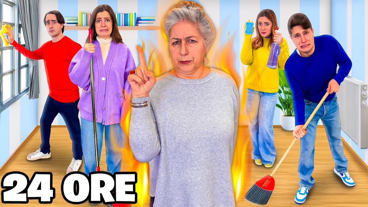 SOPRAVVIVIAMO ALLA NONNA PEGGIORE DEL MONDO DI NINNA PER 24 ORE!👵🏻