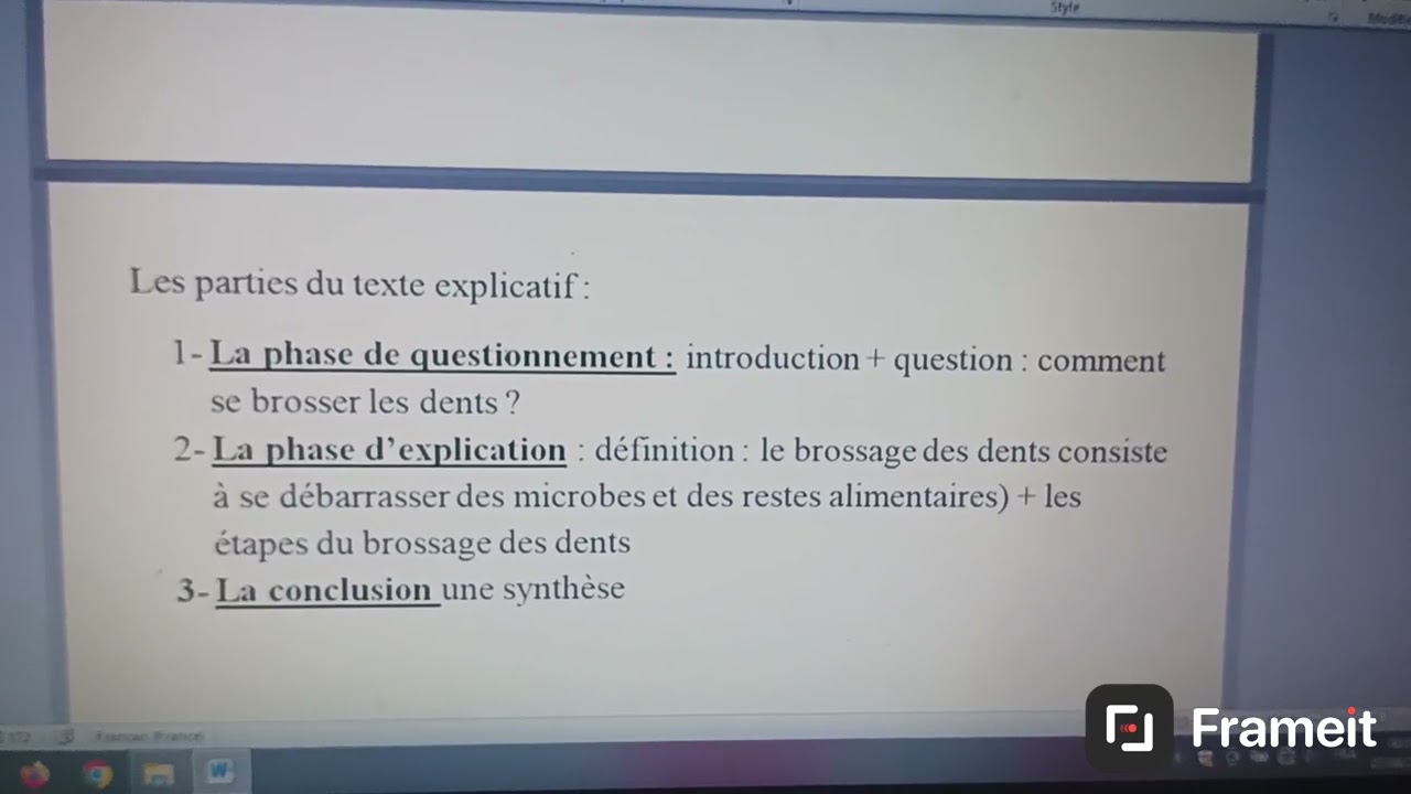 Production écrite. 1am. Séquence 01