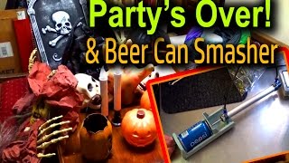 Halloween Hangover and Pneumatic Can Crusher Fail