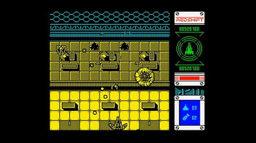 Redshift 128k -=Black Spaceship Version=-(2019) 100% Walkthrough/Kempston Mouse+Review, ZX Spectrum
