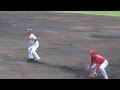 巨人 松本哲也選手(#31) 一塁リードと牽制帰塁