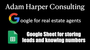 Google Sheet for keeping track of real estate leads and knowing your numbers