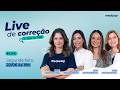 Live de correção de 2a fase do TED