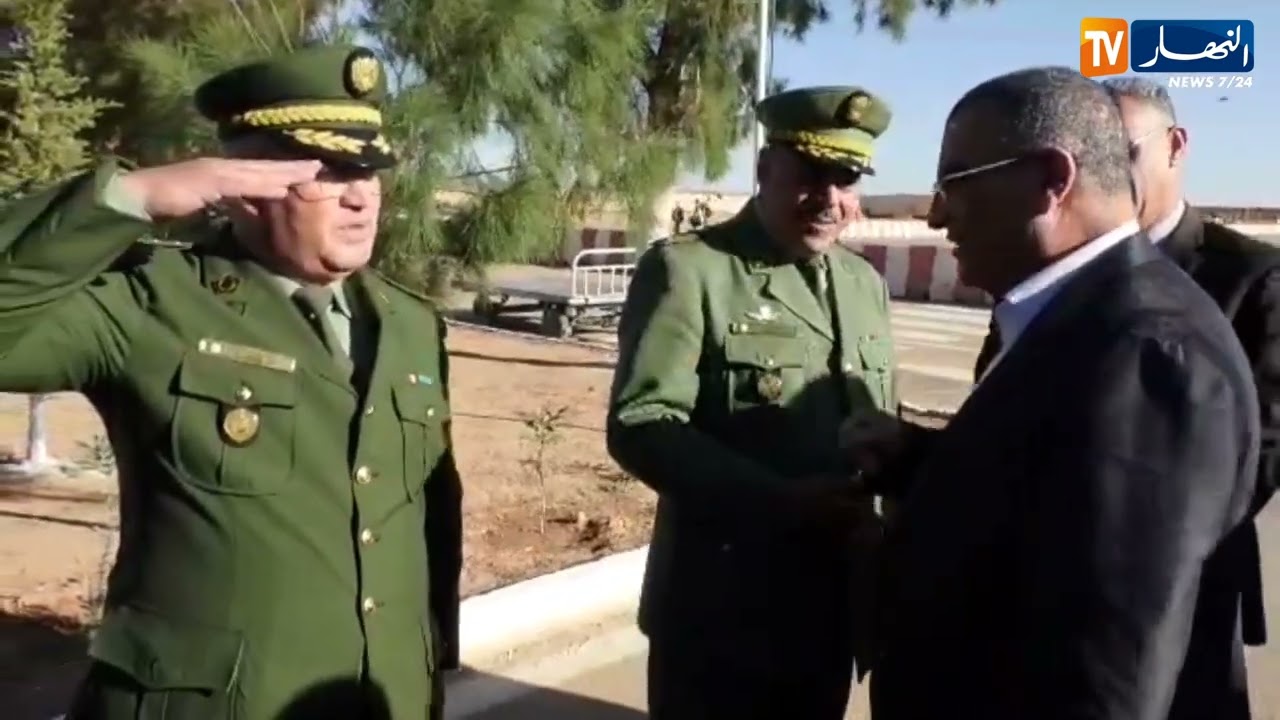 النعامة / وصول وزير الأشغال العمومية للولاية في زيارة عمل و تفقد لقطاعه