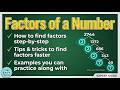 How to Find Factors FAST | Math Made Easy!