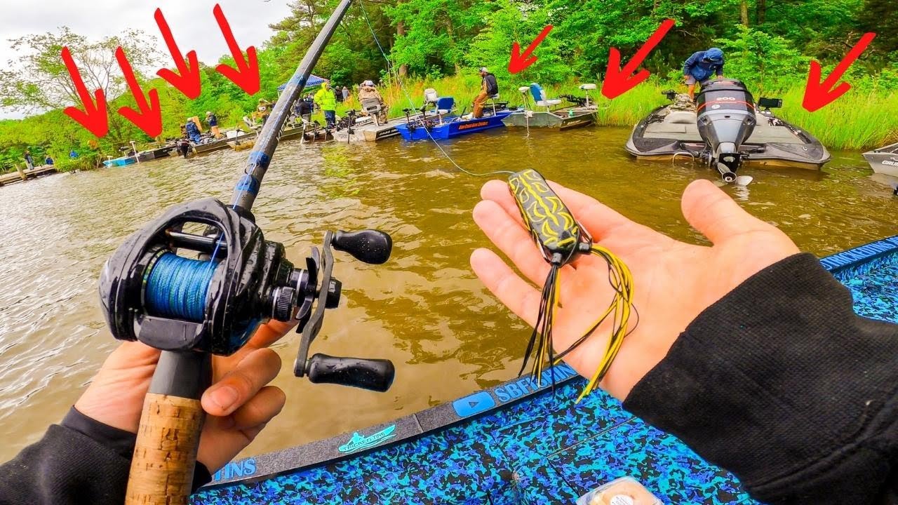 Huge ELECTRIC ONLY Bass Fishing Tournament Last Second Cull SAVES