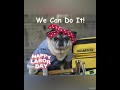 Cute Dogs Wishing Happy Labor Day