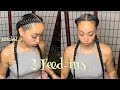 How could they be so perfect!!//2 feed-in braids