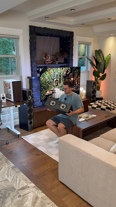 Old 5.1 speakers with Denon AVR vs Sony Bravia Theatre Quad! 🔊 #hometheater #homecinema #setuptour