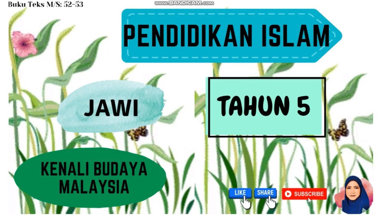JAWI TAHUN 5  KENALI BUDAYA MALAYSIA  YouTube