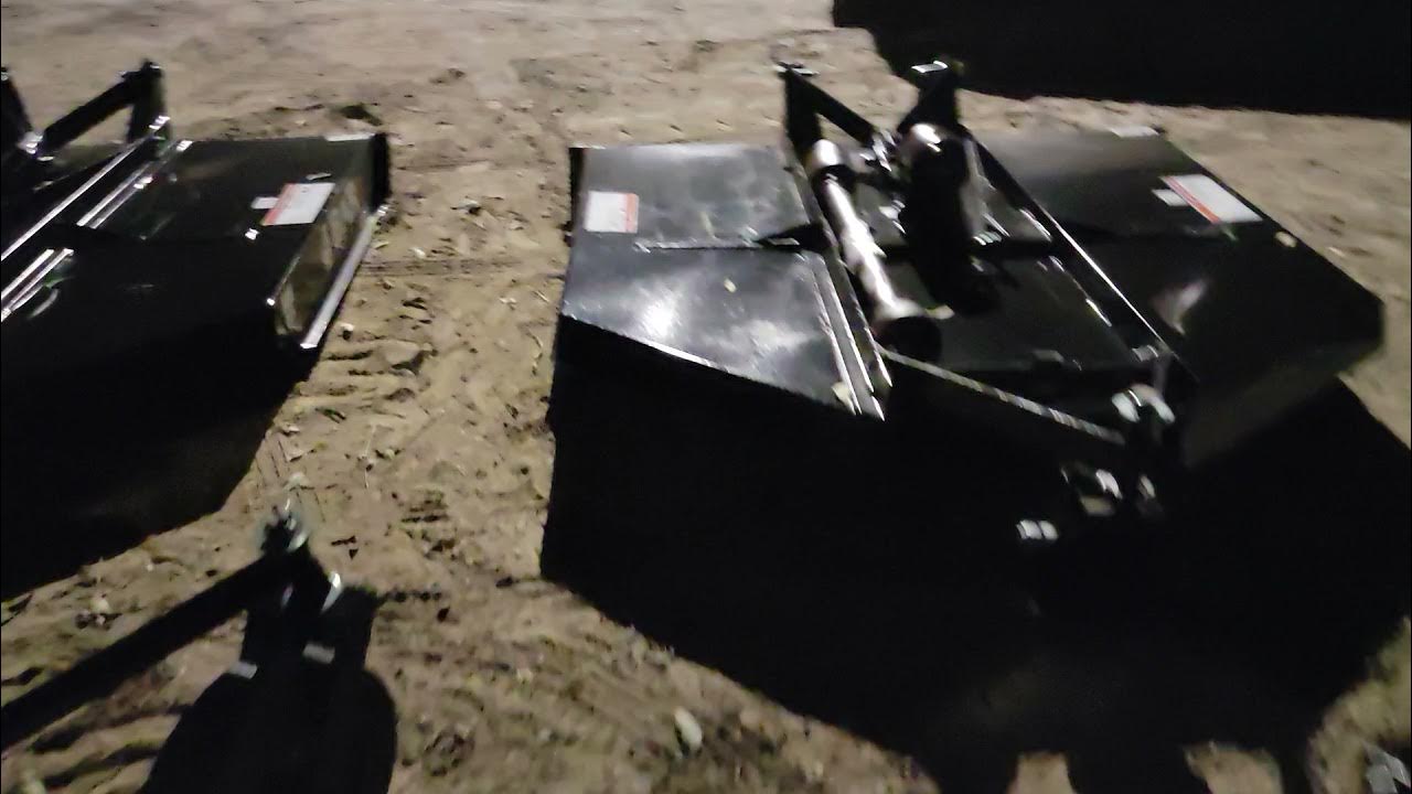 J Bar bush hogs YouTube