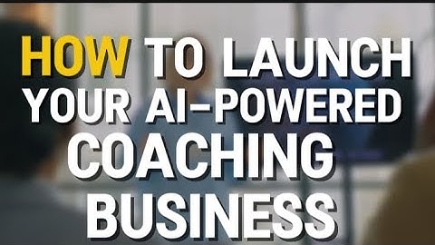How to Launch Your AI-Powered Coaching Business in 2025! (Step-by-Step Guide)