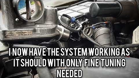 Mercedes Benz M111 Kompressor Bypass Valve Working With Vacuum Bypass Valve #subscribe