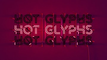 Radiate   Animated Typeface