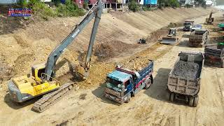 Full Video 2h Great Action Of Team Machinery Working Building Recovery Canal by iKHMER Machine 400 views 3 weeks ago 2 hours, 10 minutes