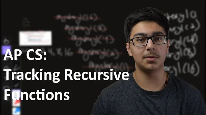 AP Computer Science Review - Tracking Recursive Functions