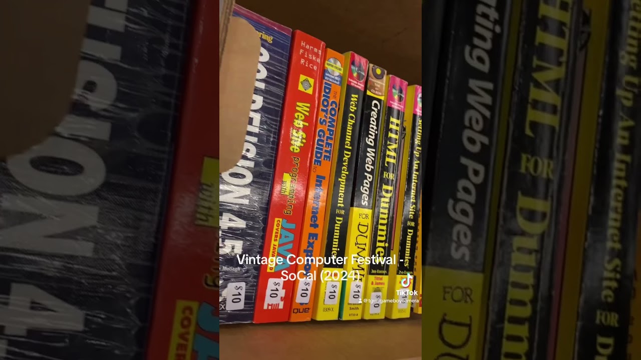 A look at Vintage Computer Festival SoCal (2024). Showcasing vintage-retro computers.