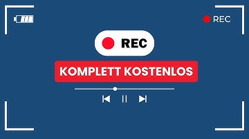 PC Bildschirm aufnehmen mit Ton (kostenlos & einfach)