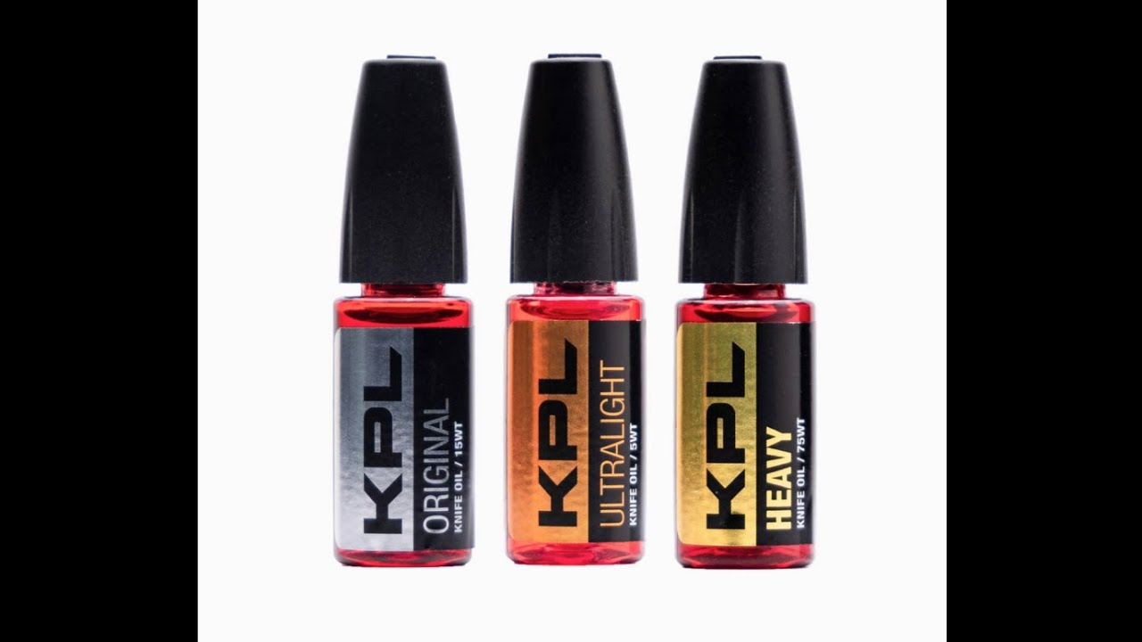 Knife Pivot Lube KPL Ultra-Lite Knife Pivot Oil 10 ml Bottle with Needle  Applicator (5 WT) - The Knife Joker
