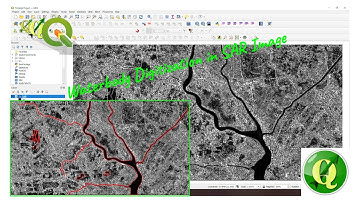Digitization Waterbody in  SAR Image II Waterbody Extraction in SAR Data II SAR Data II GIS