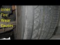 Inner tire wear causes