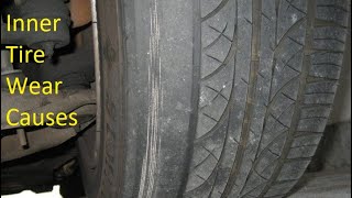 Inner tire wear causes 