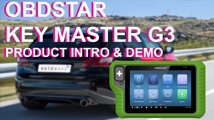 OBDStar Key Master G3 Key Programming Tool Intro and Demo