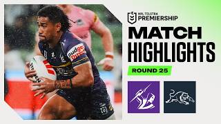 NRL 2026 | Storm v Panthers | Match Highlights | Round 25